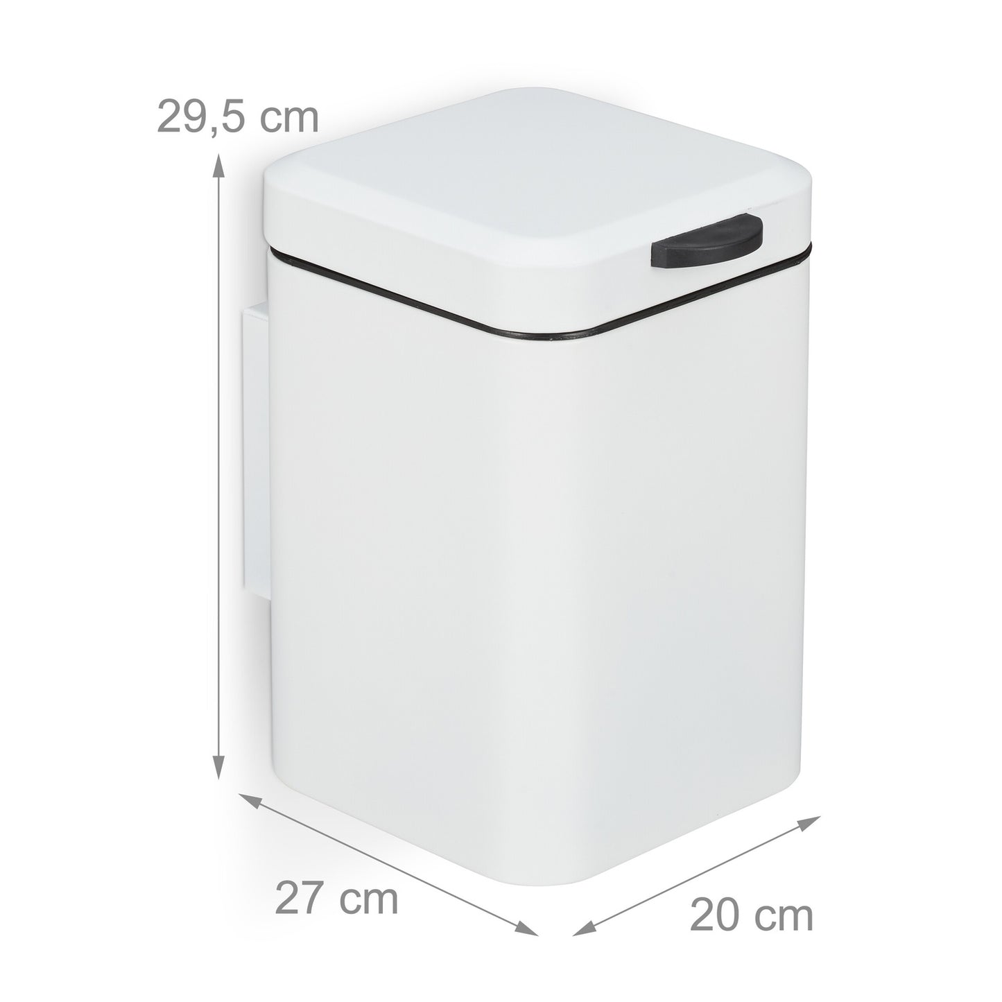 Wall-mounted cosmetics container 6 liters