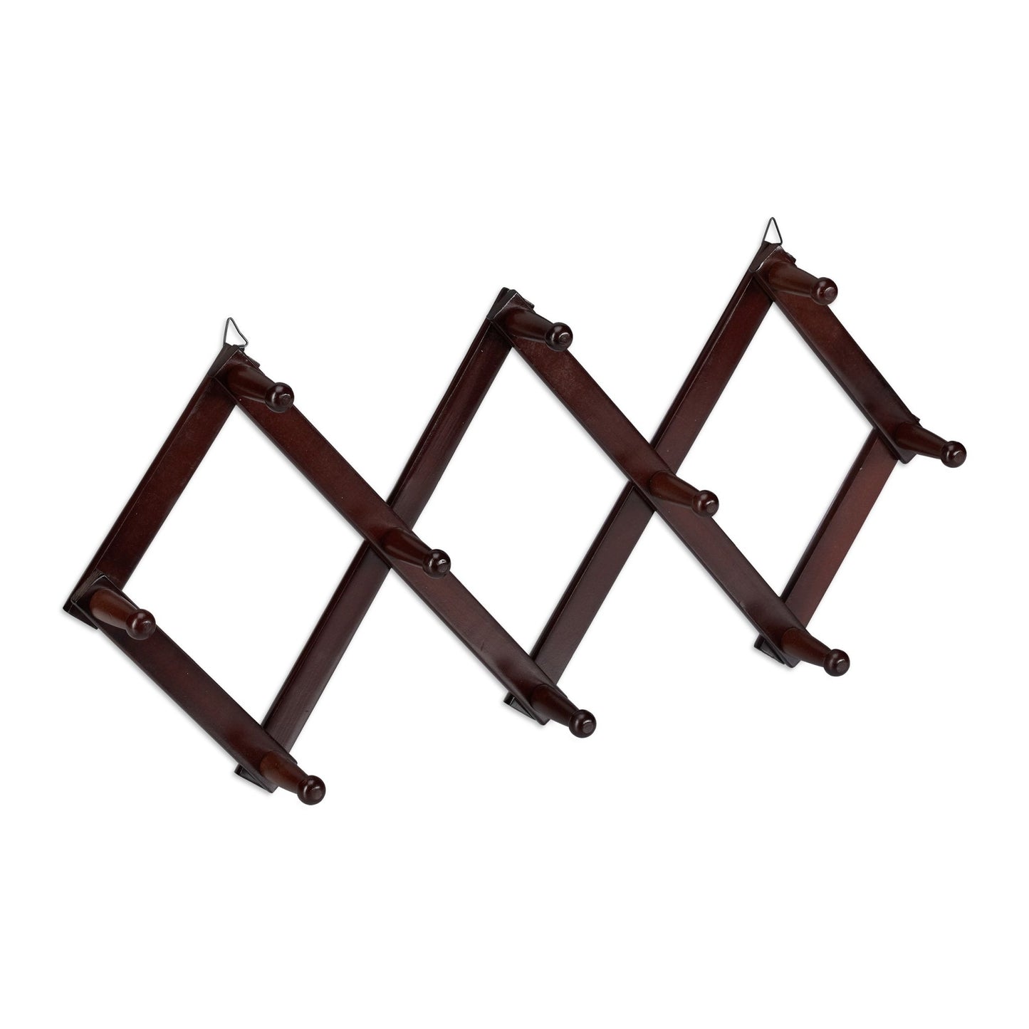 Wall shelf wood foldable