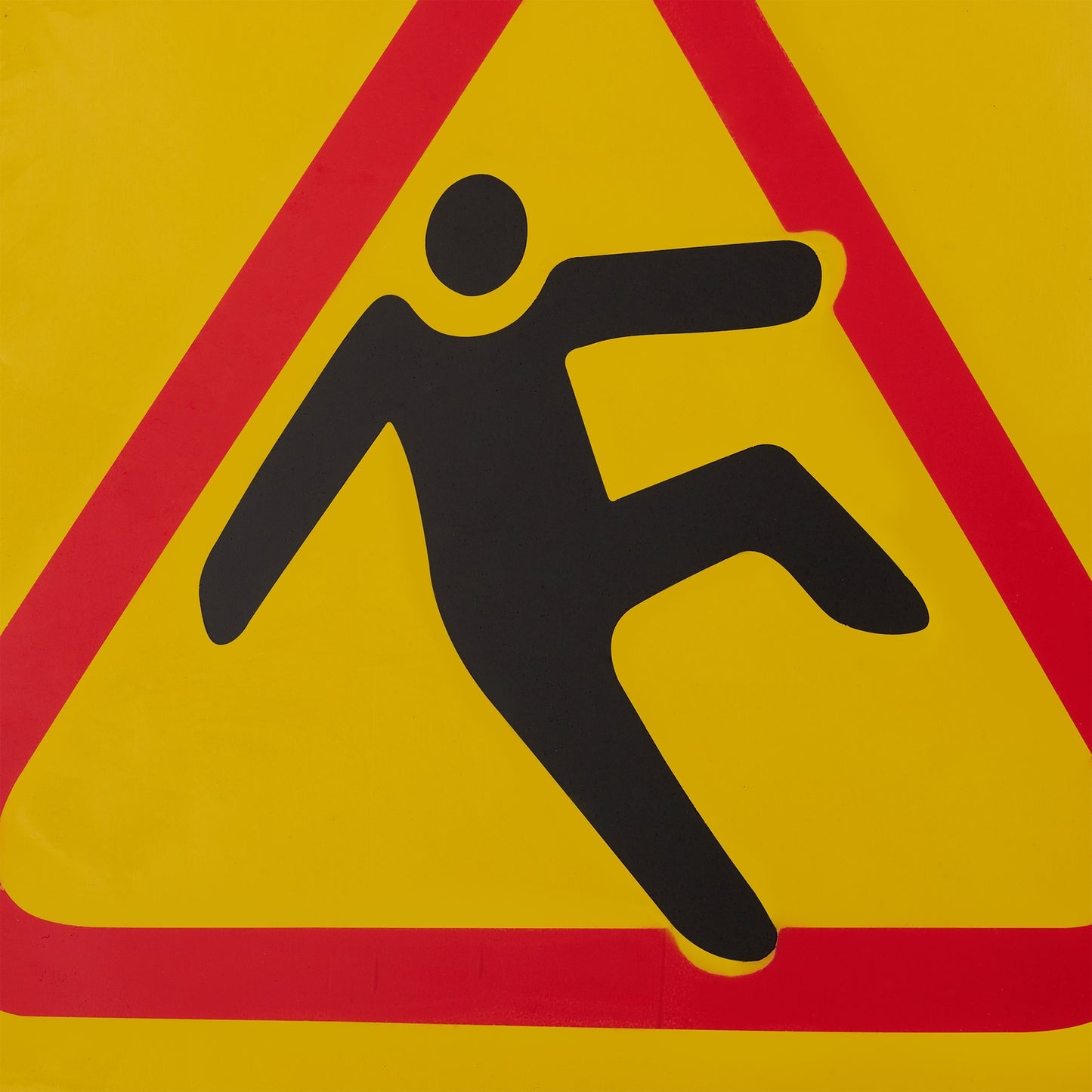 Warning sign Wet floor