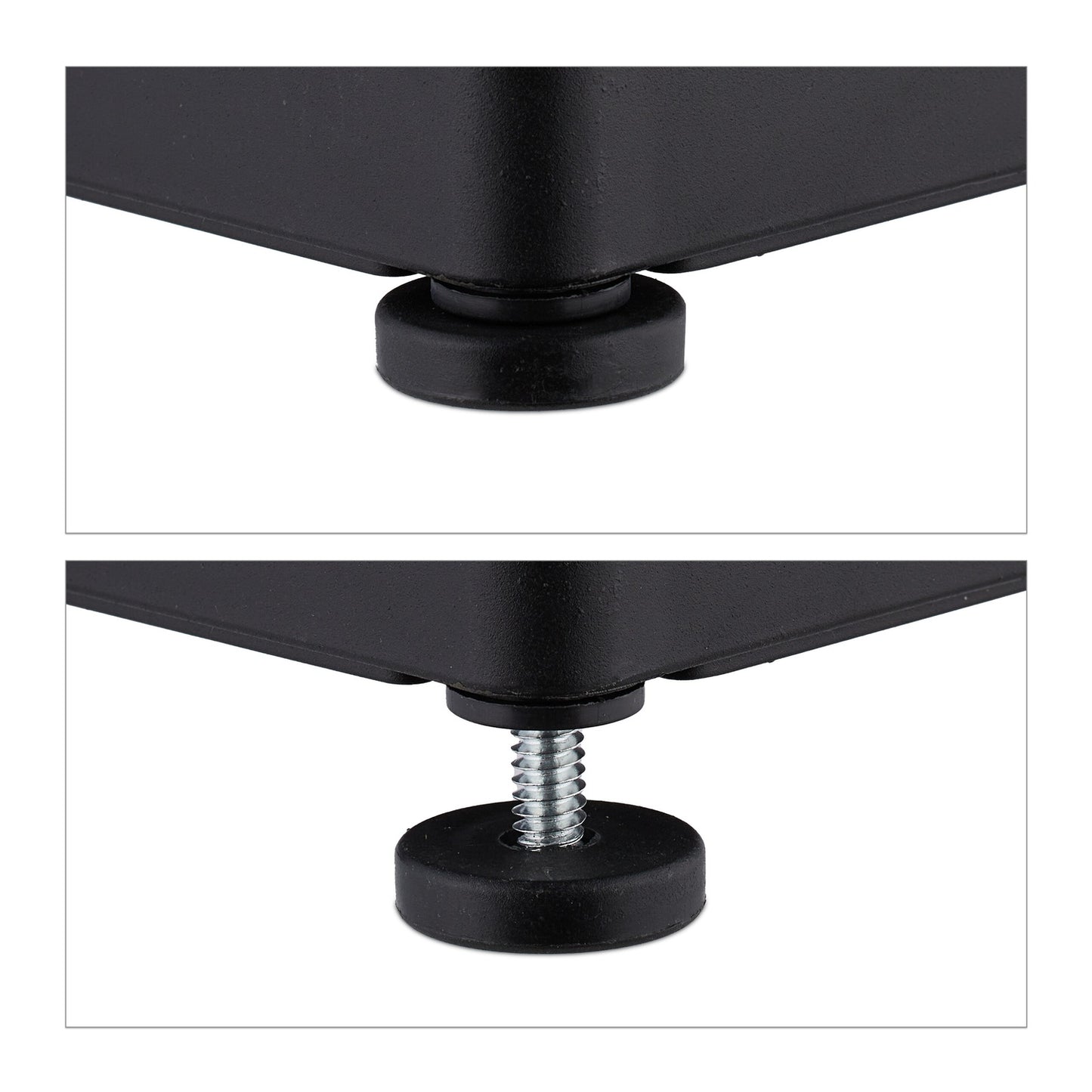 Washbasin shelf with 2 shelves