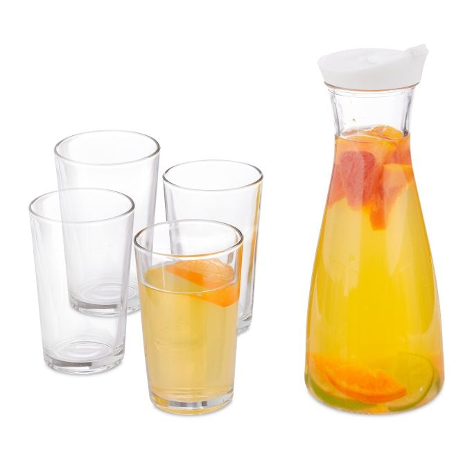 Water Carafe with Glass Set