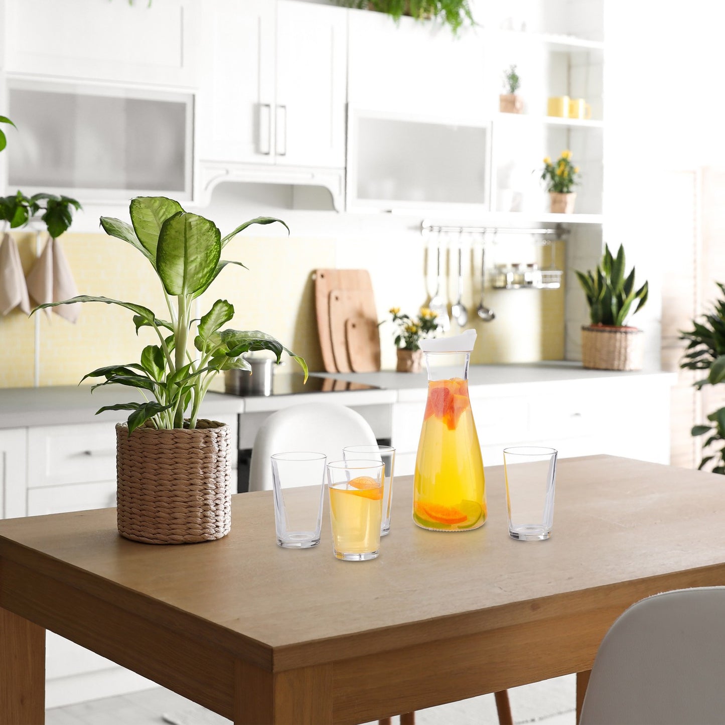 Water Carafe with Glass Set
