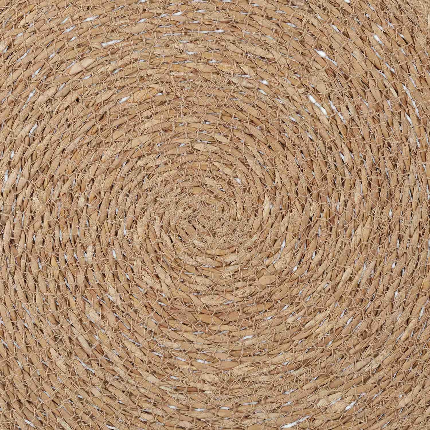 Water Hyacinth Placemats, Set of 10, Round Design