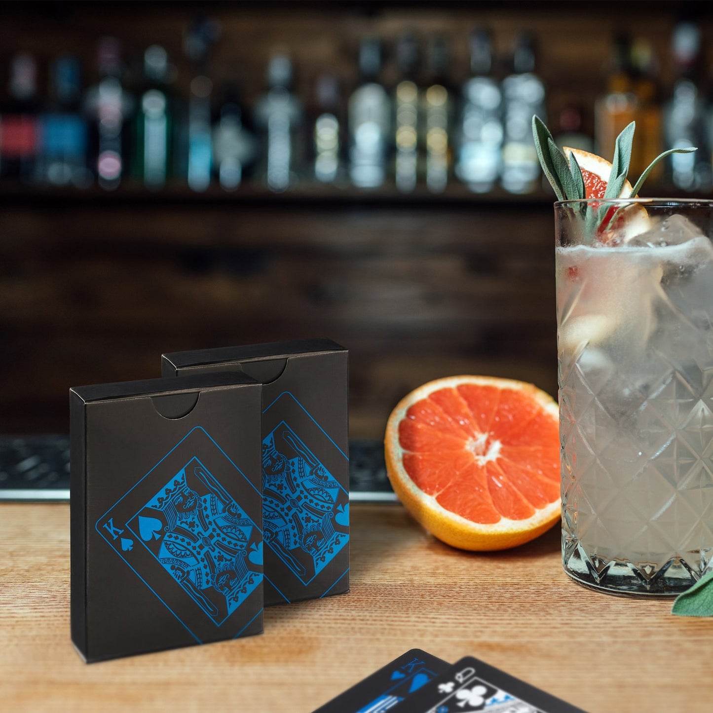 Waterproof poker cards 2 sets
