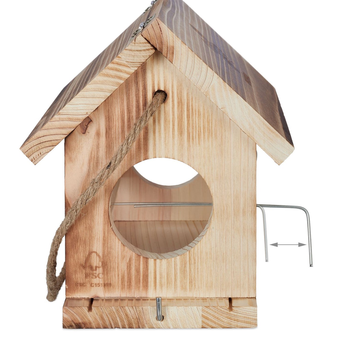Weatherproof bird feeder