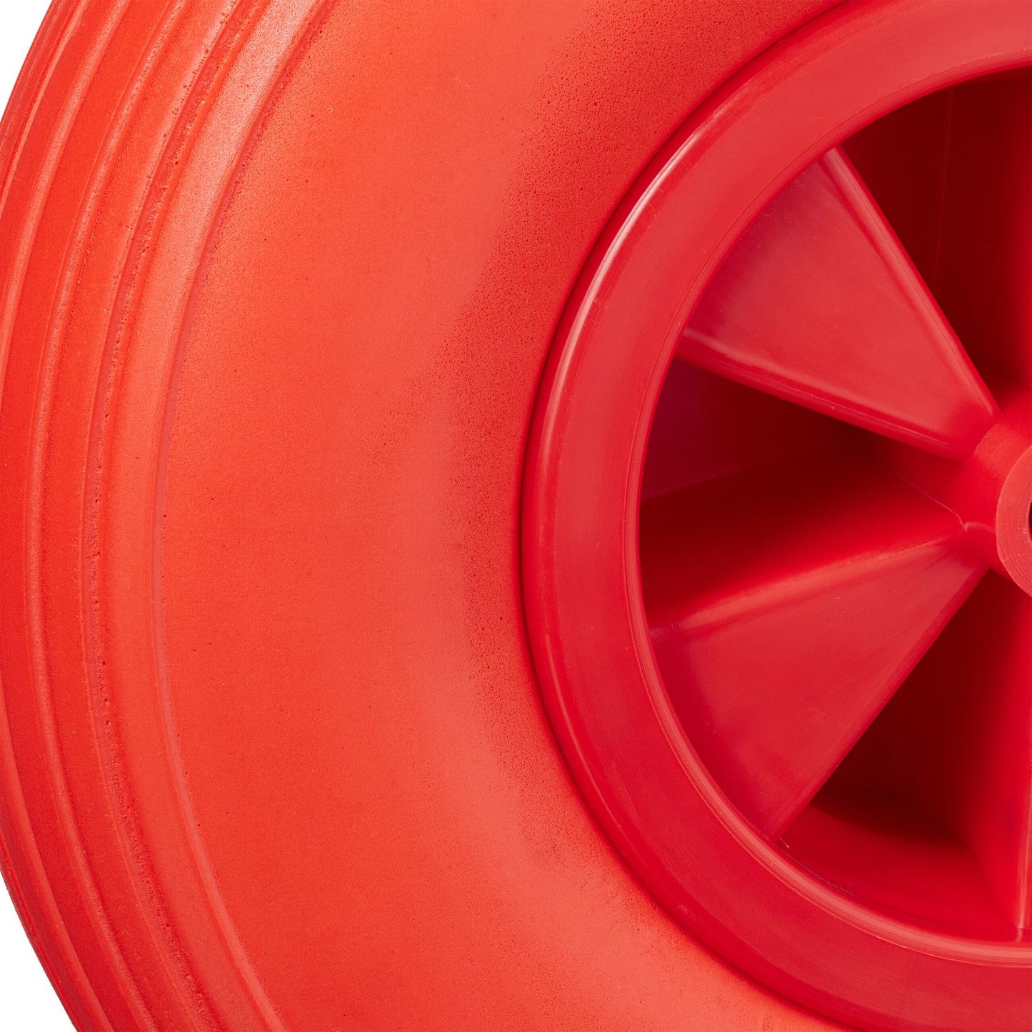 Wheel for wheelbarrow 3.50-6 in red