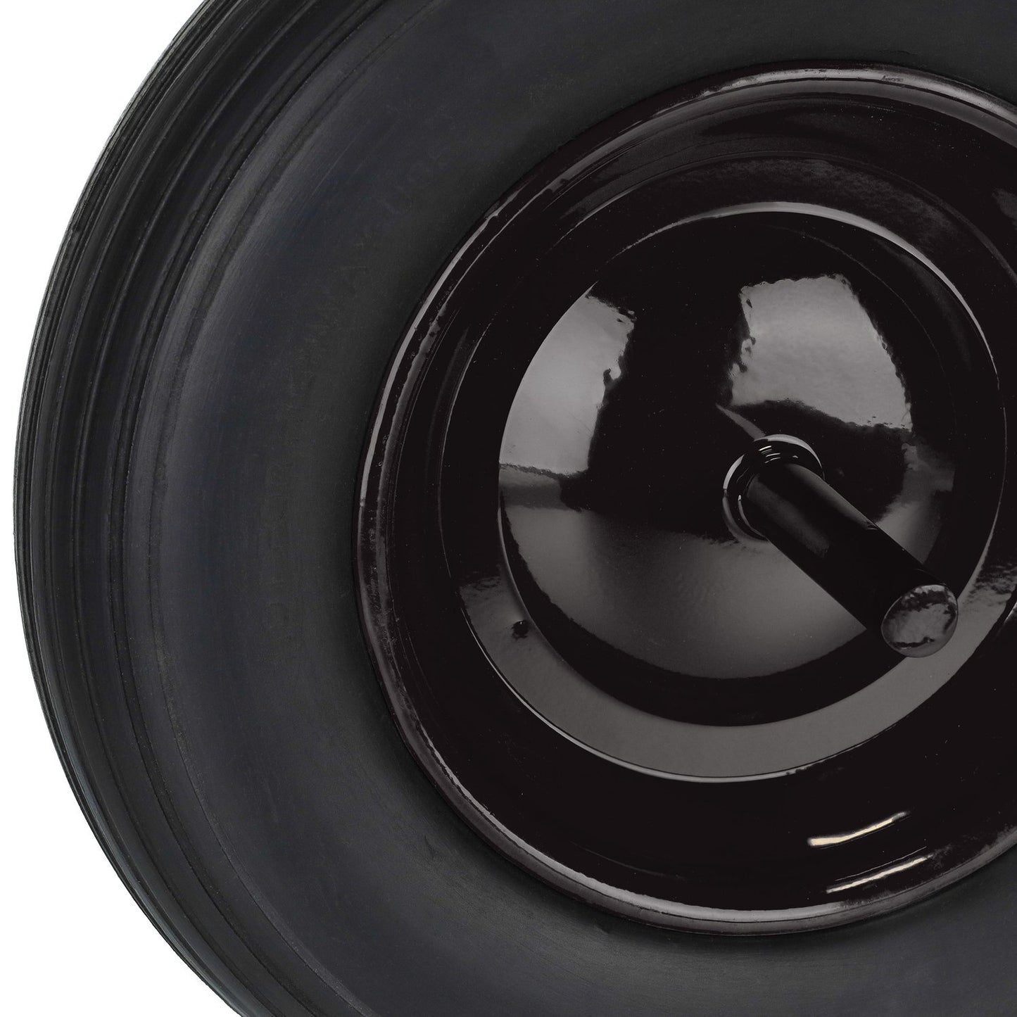 Wheel for wheelbarrow 3.50-8 with fixed axle