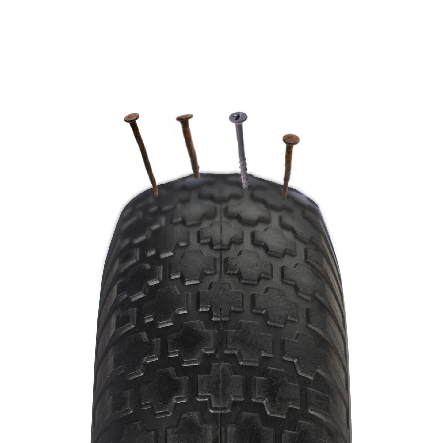 Wheel for wheelbarrow 4.00-8 with axle
