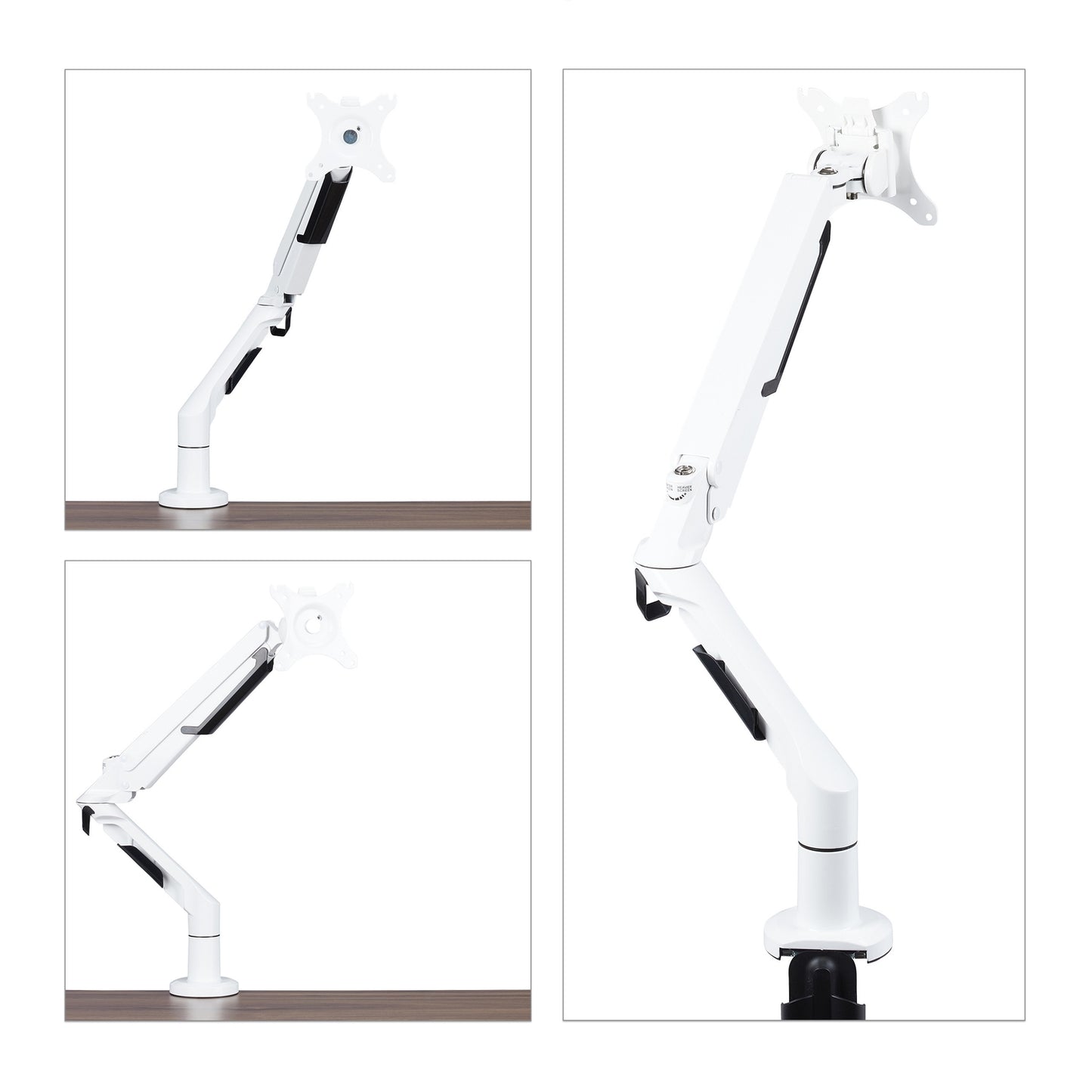 White Monitor Screen Holder