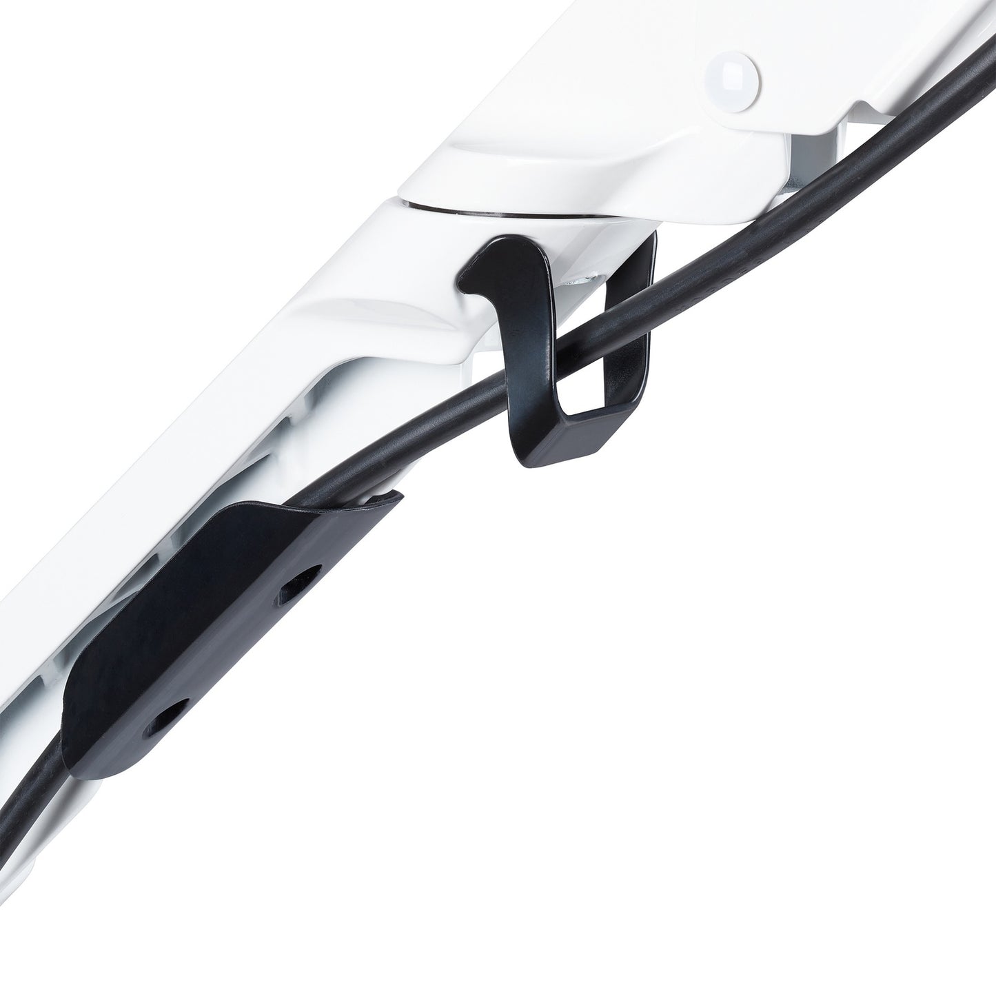 White Monitor Screen Holder