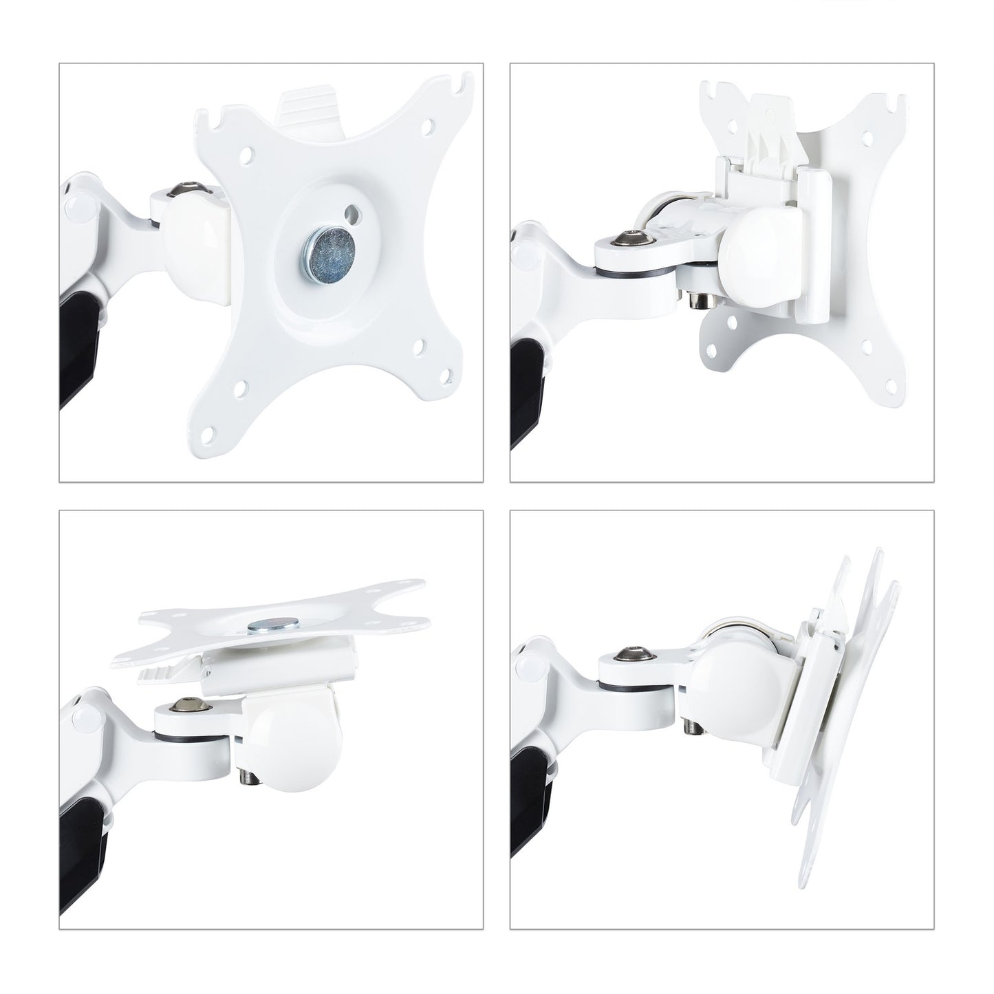 White Monitor Screen Holder