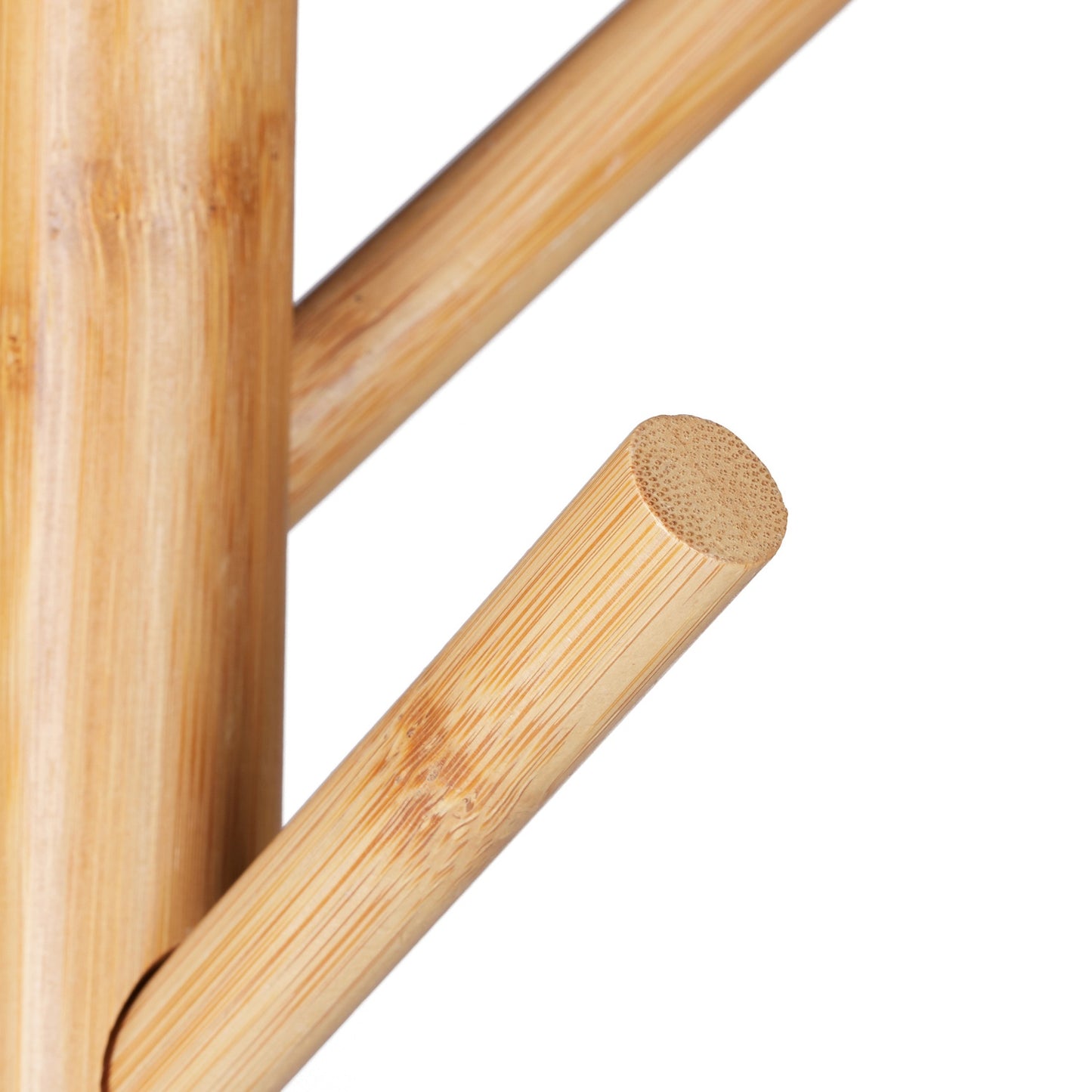 White/Natural Coat Rack