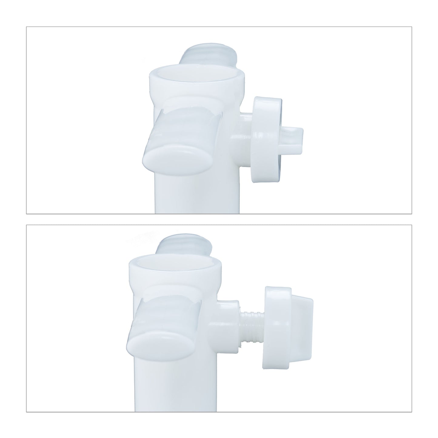 White Parasol Screw-in Holder