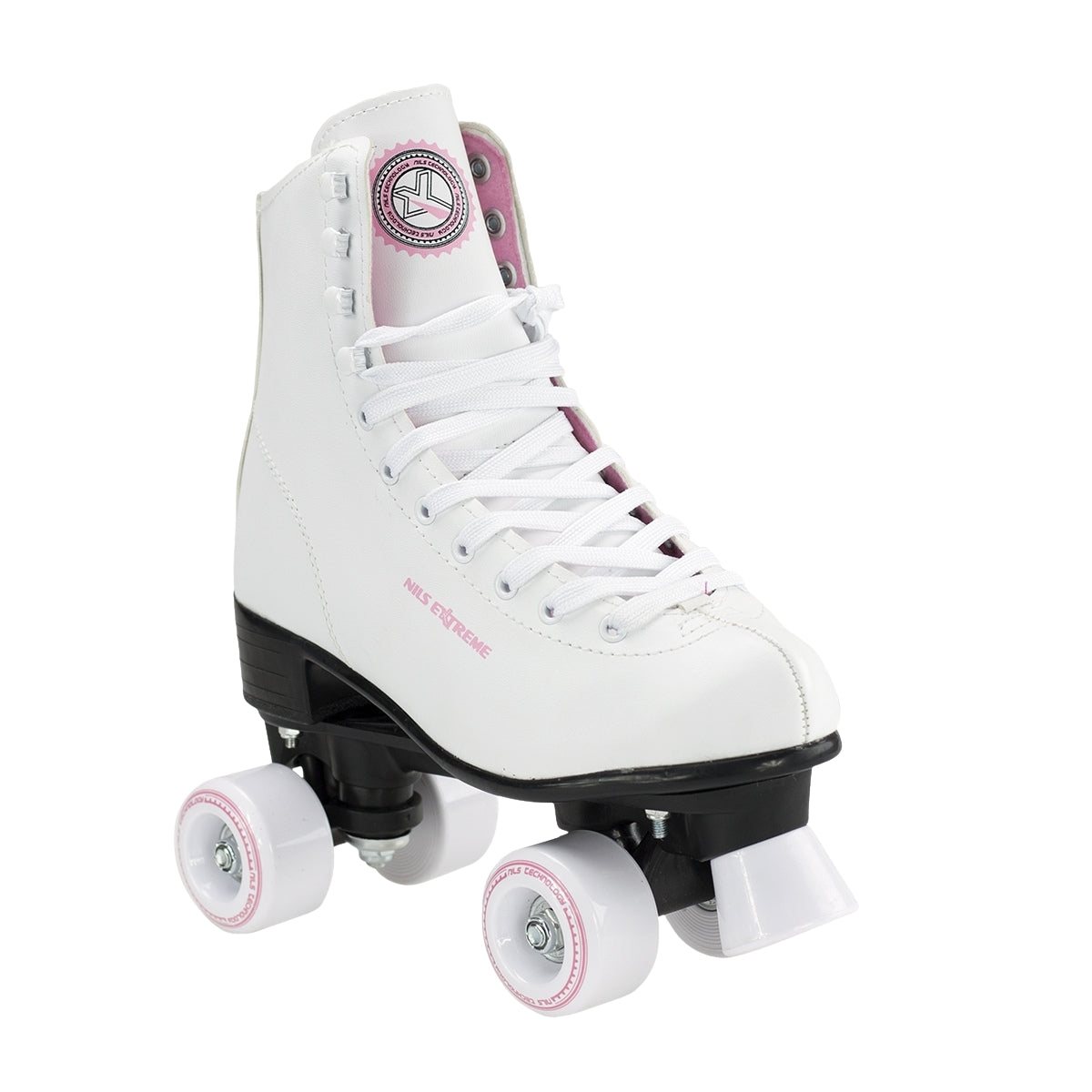 White Roller Skates, Size 40 – Durable Design