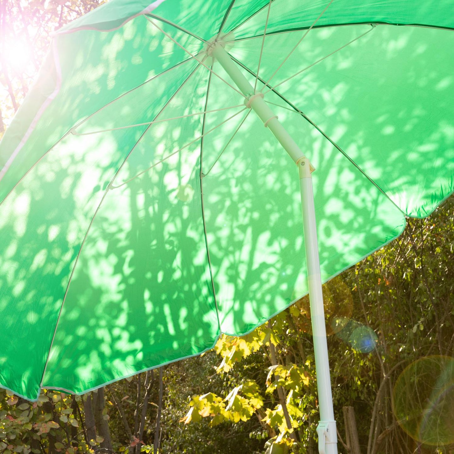 White Tripod Parasol Stand