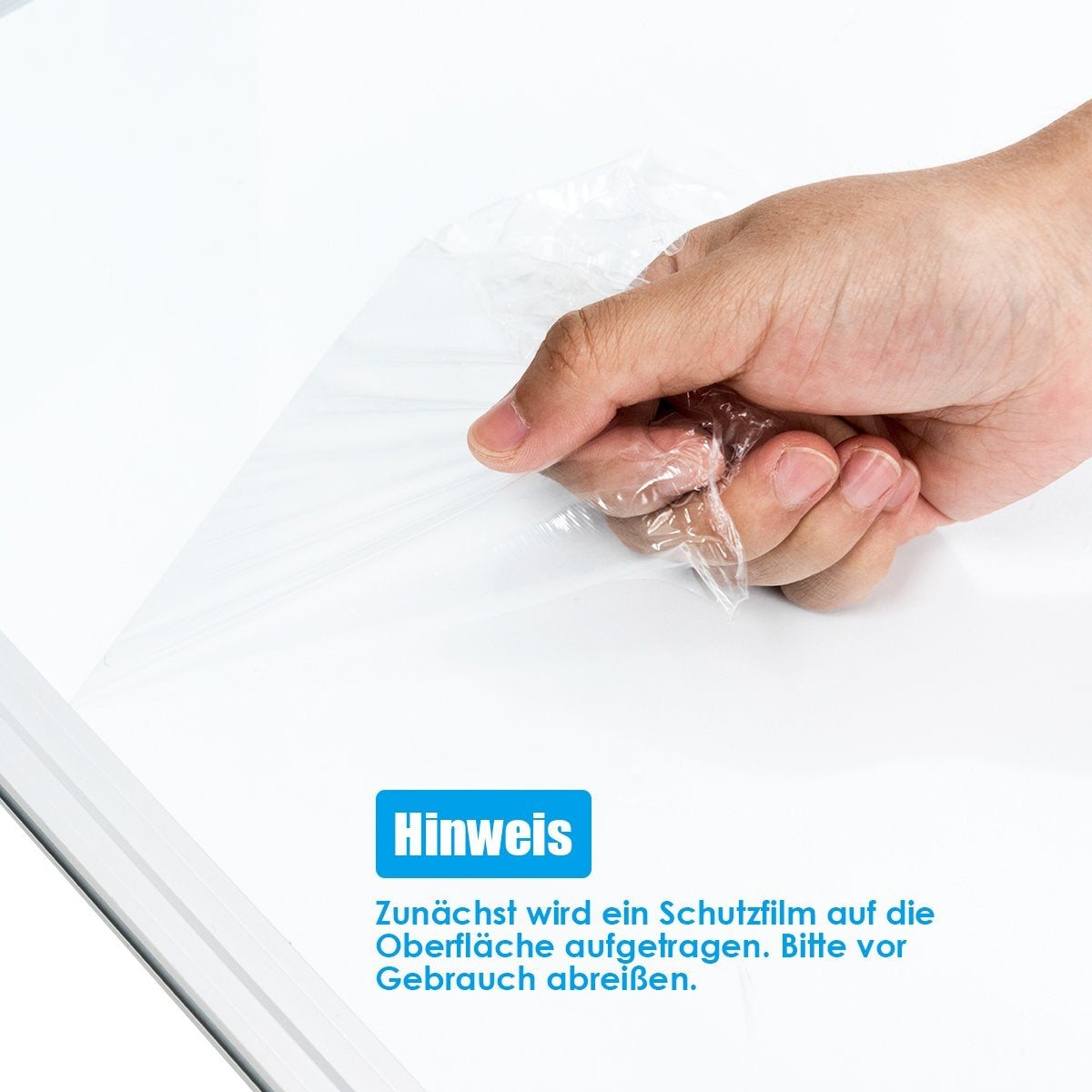Whiteboard Magnetic Board Writing Board Wall Board Memo Board with Aluminum Frame (70 x 50 cm)