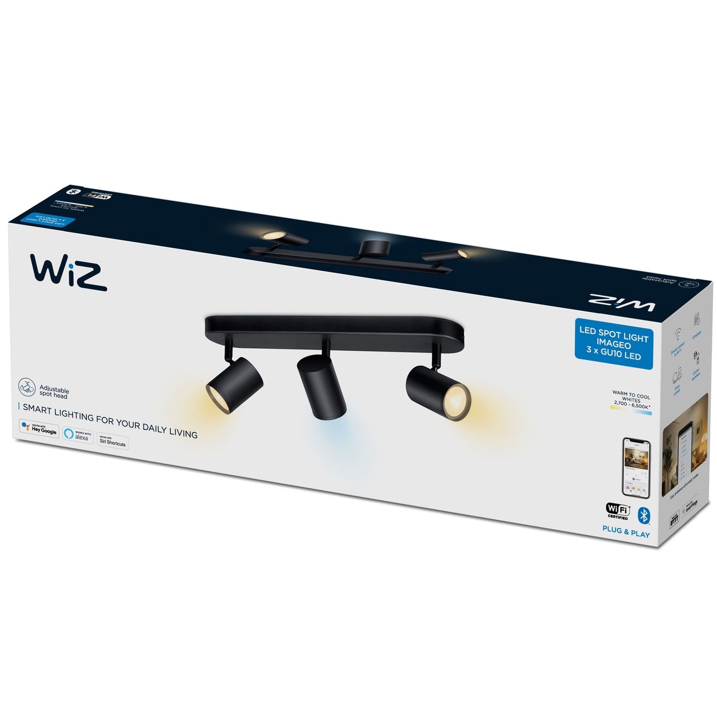 WiFi Imageo Spot 3x5W Cold-Warm White