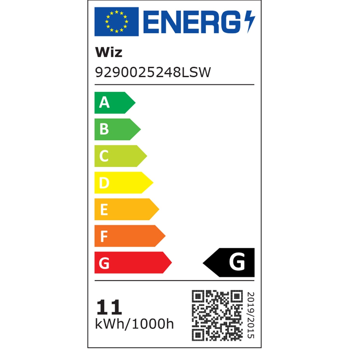 WiFi LED-Strip 2m incl. power adapter 1600lm