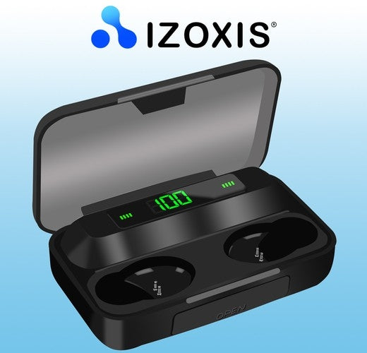 Wireless headphones with a power bank