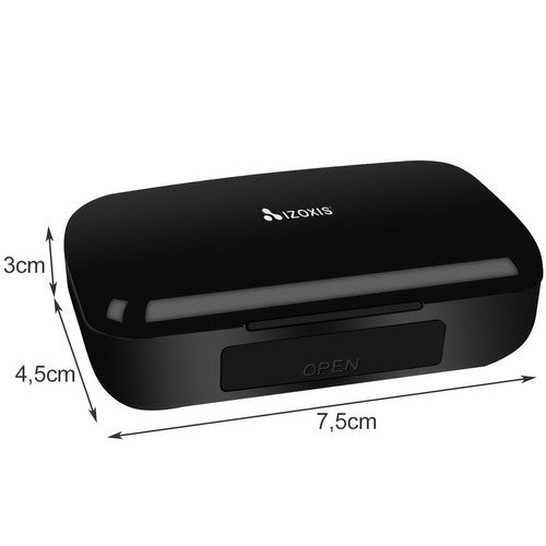 Wireless headphones with a power bank