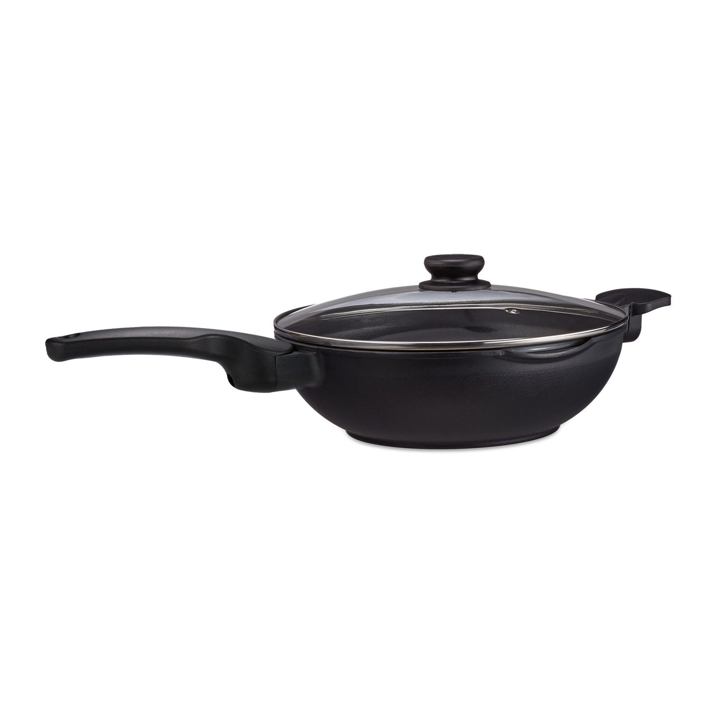 Wok with lid induction