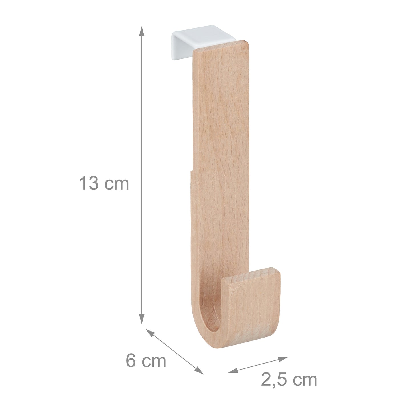 Wooden Door Hook Set of 5