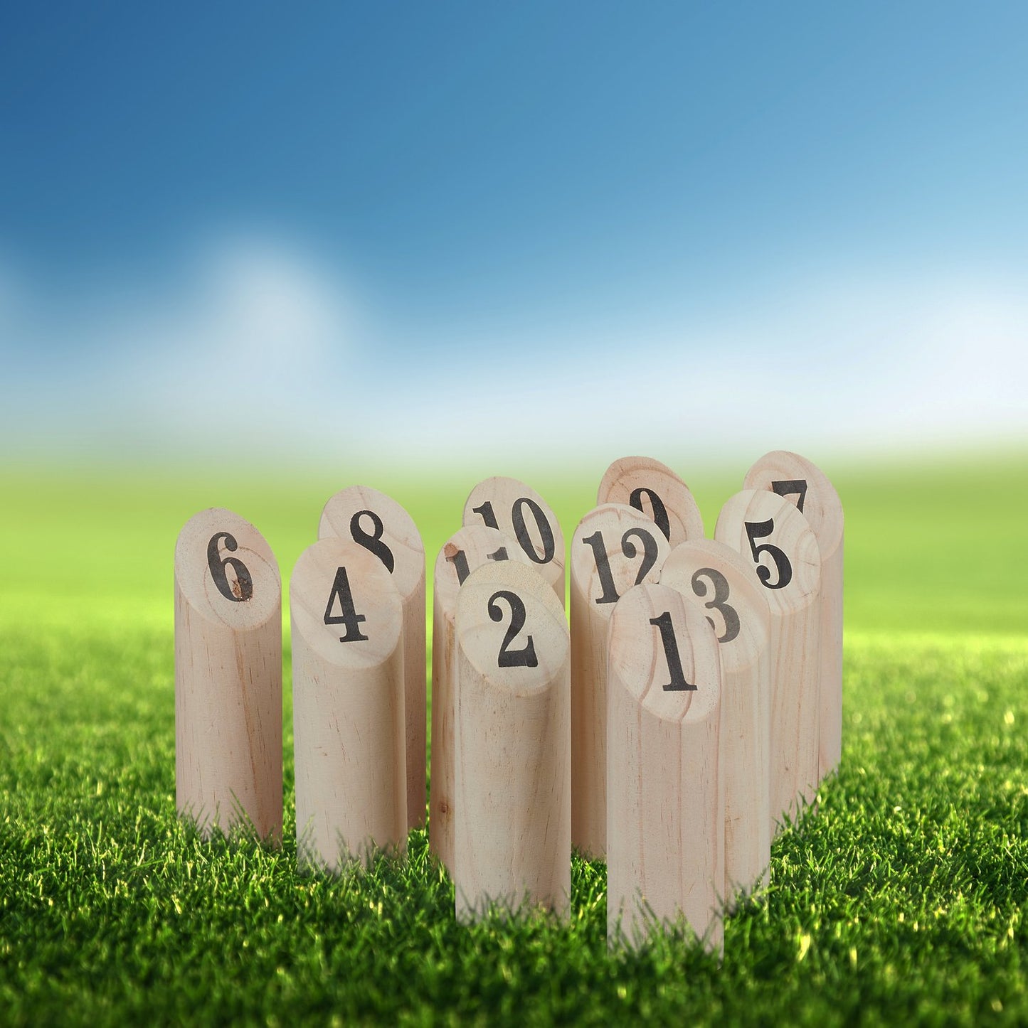 Wooden Kubb Game Set