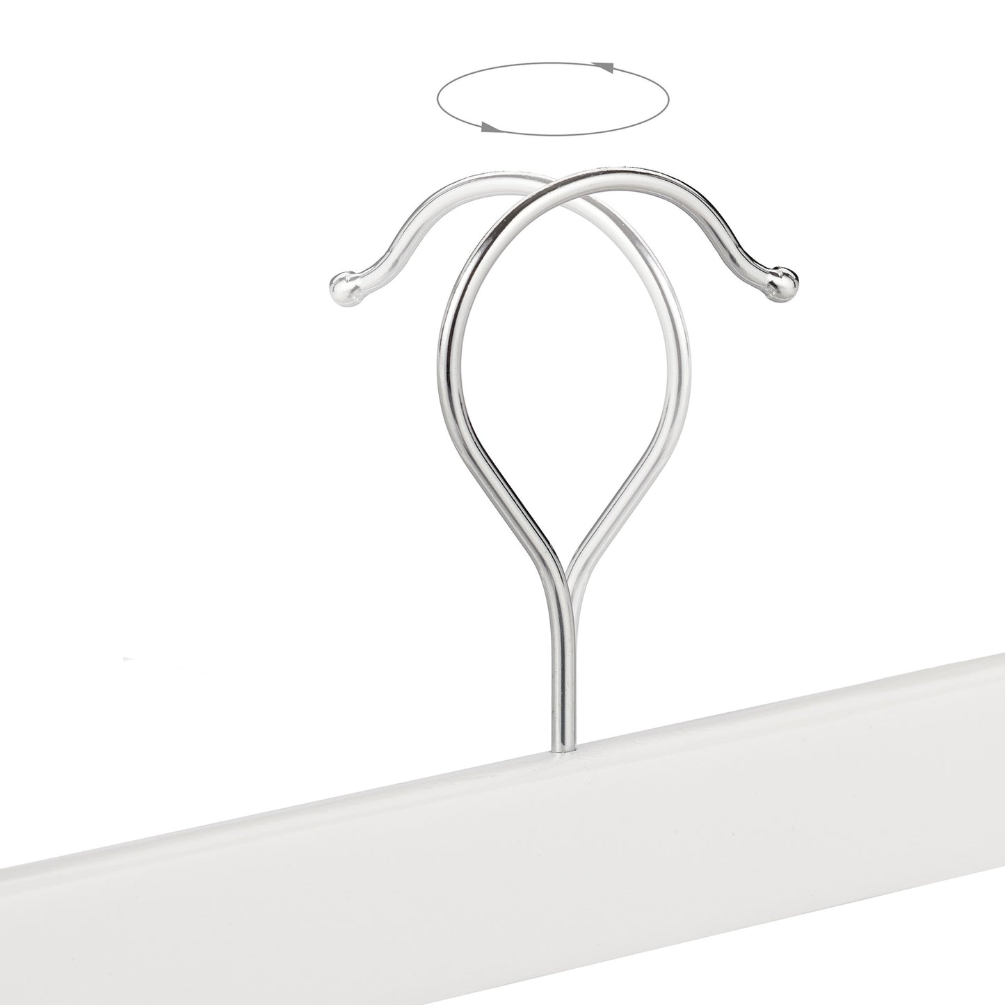 Wooden Pants Hangers Set of 12