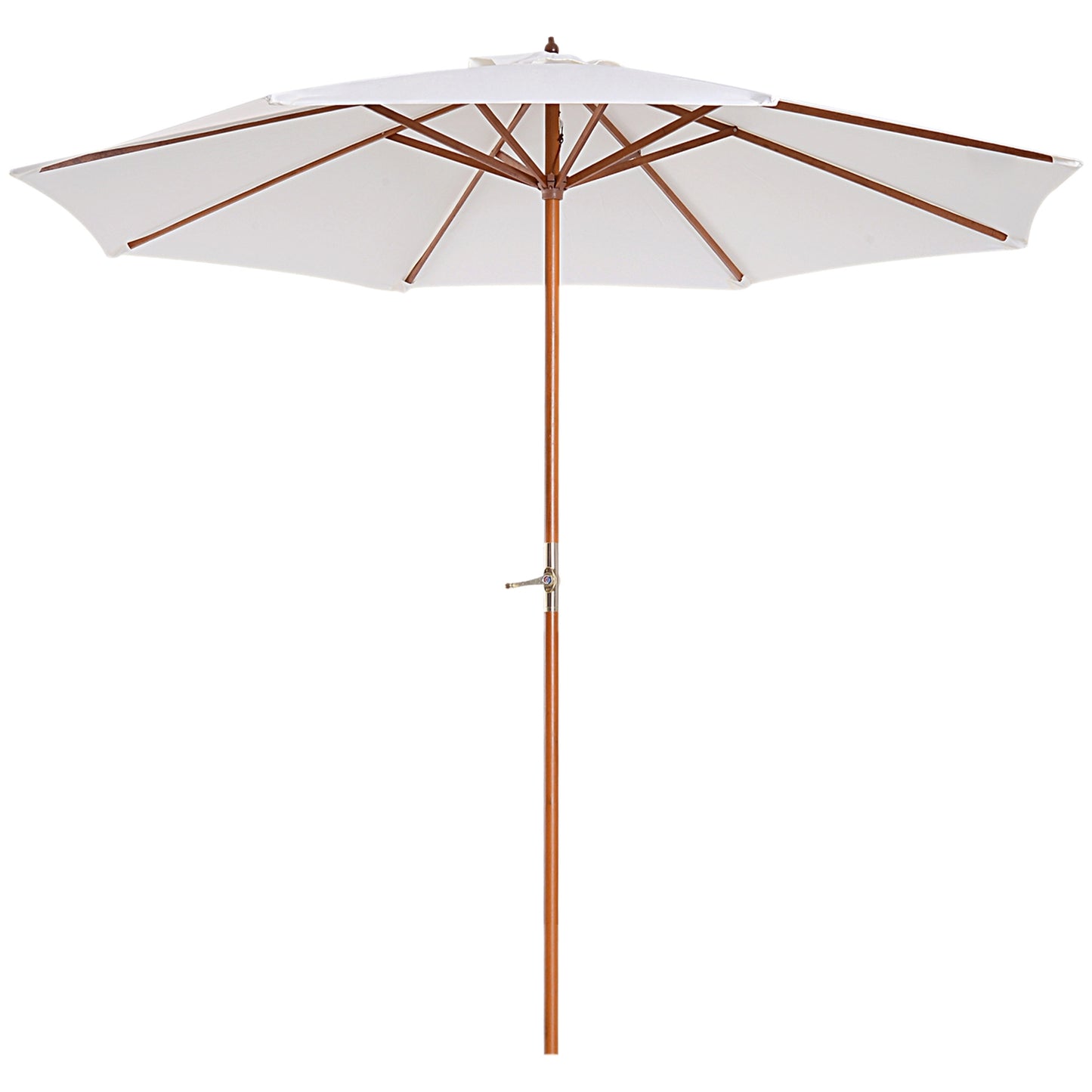 Garden parasol, 2.5 M Cream – Balcony parasol