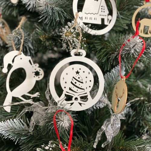 Wooden baubles - 20pcs Ruhhy