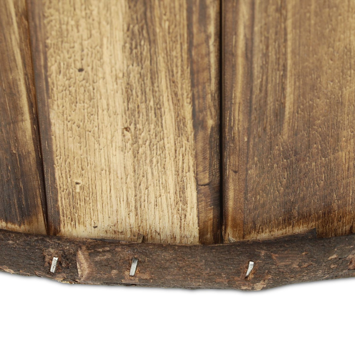 Wooden buckets - set of 3