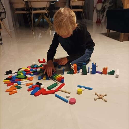 Wooden dominoes 360 el Kruzzel 22914