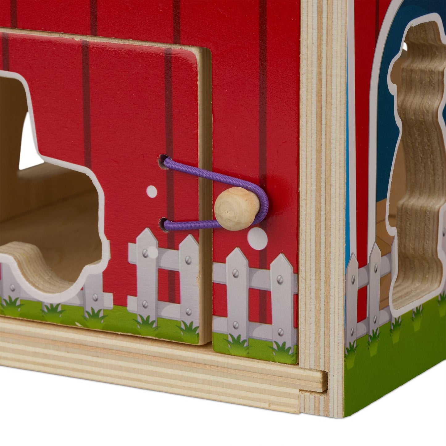 Wooden farmhouse