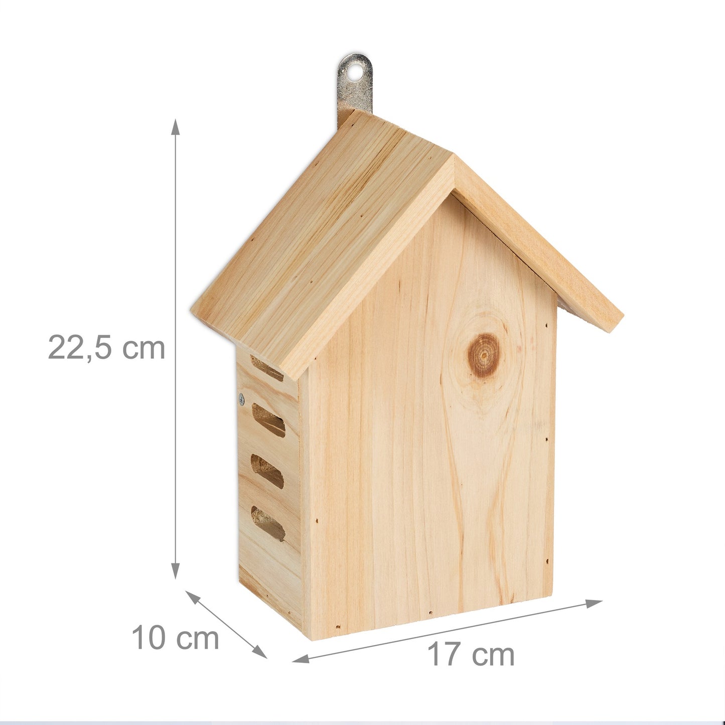 Wooden ladybug house