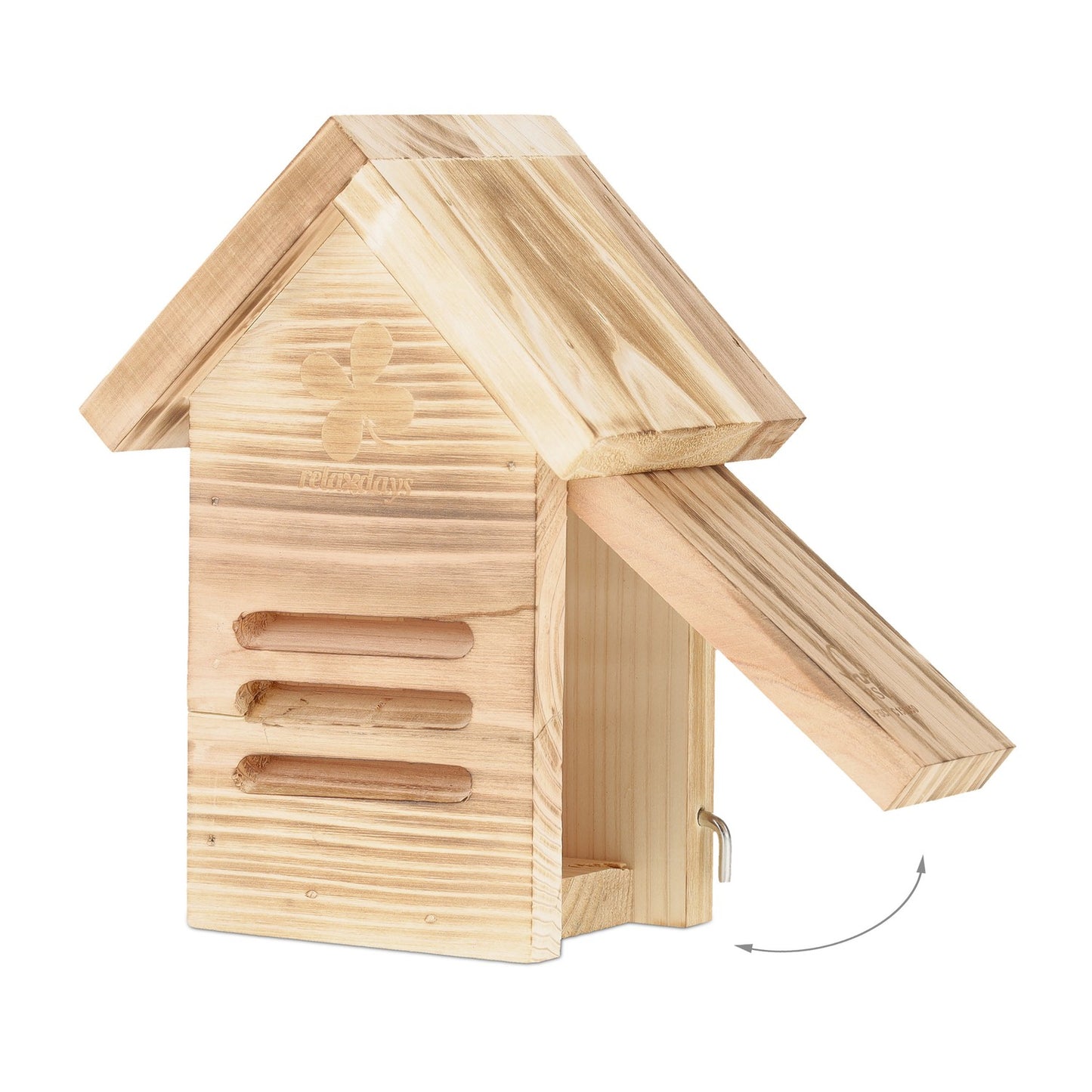 Wooden ladybug house