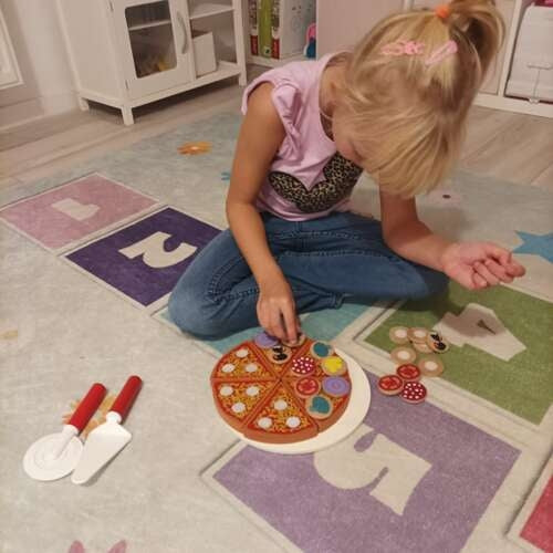 Wooden pizza - set 22471