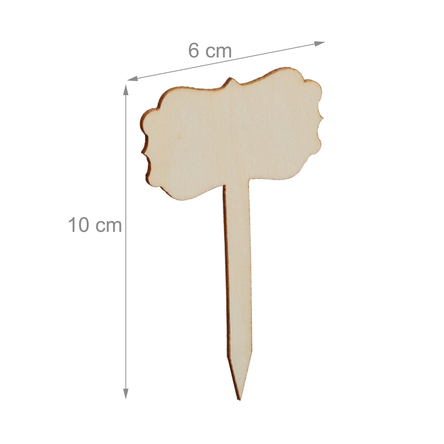 Wooden plant plugs - 100 pcs