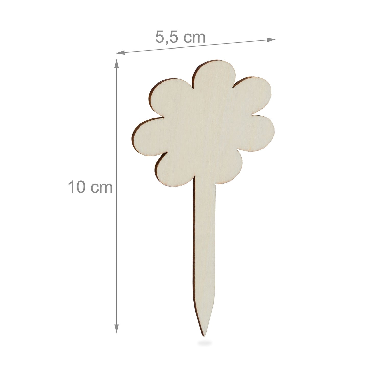 Wooden plant plugs - 100 pcs