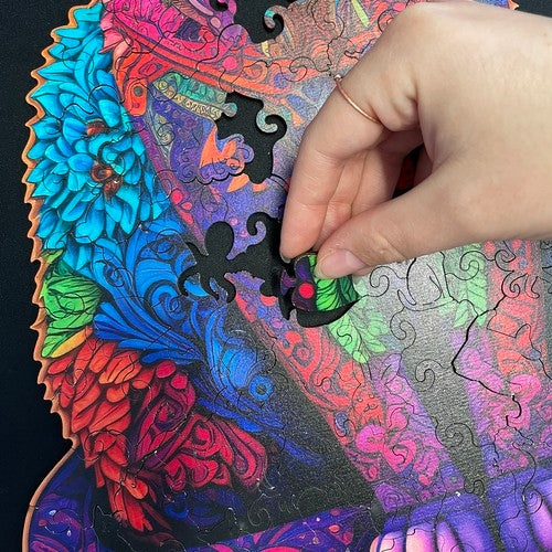 Wooden puzzle - Kruzzel 22878 puzzle