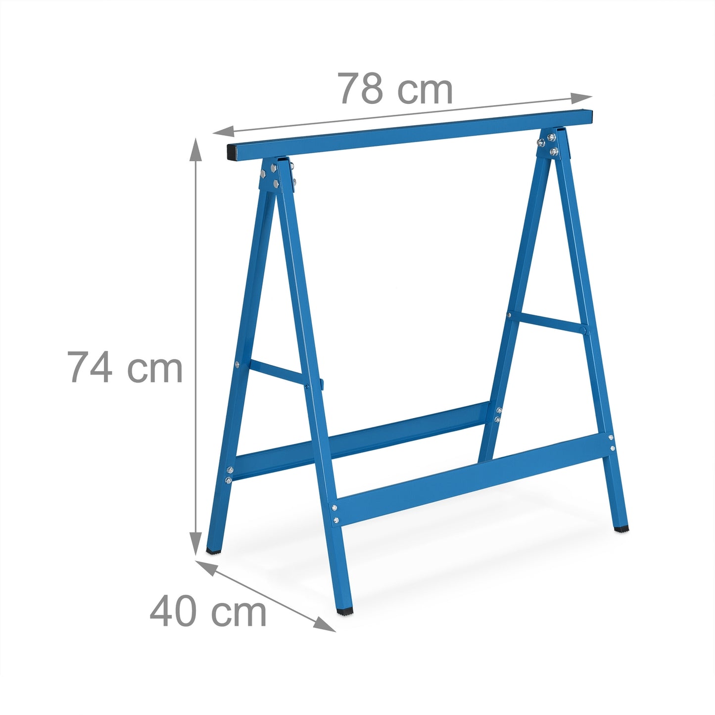 Work stands, 2 pcs, blue