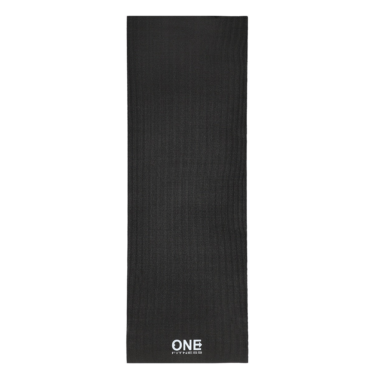 Yoga Mat, Black, Non-Slip, 6mm Thickness