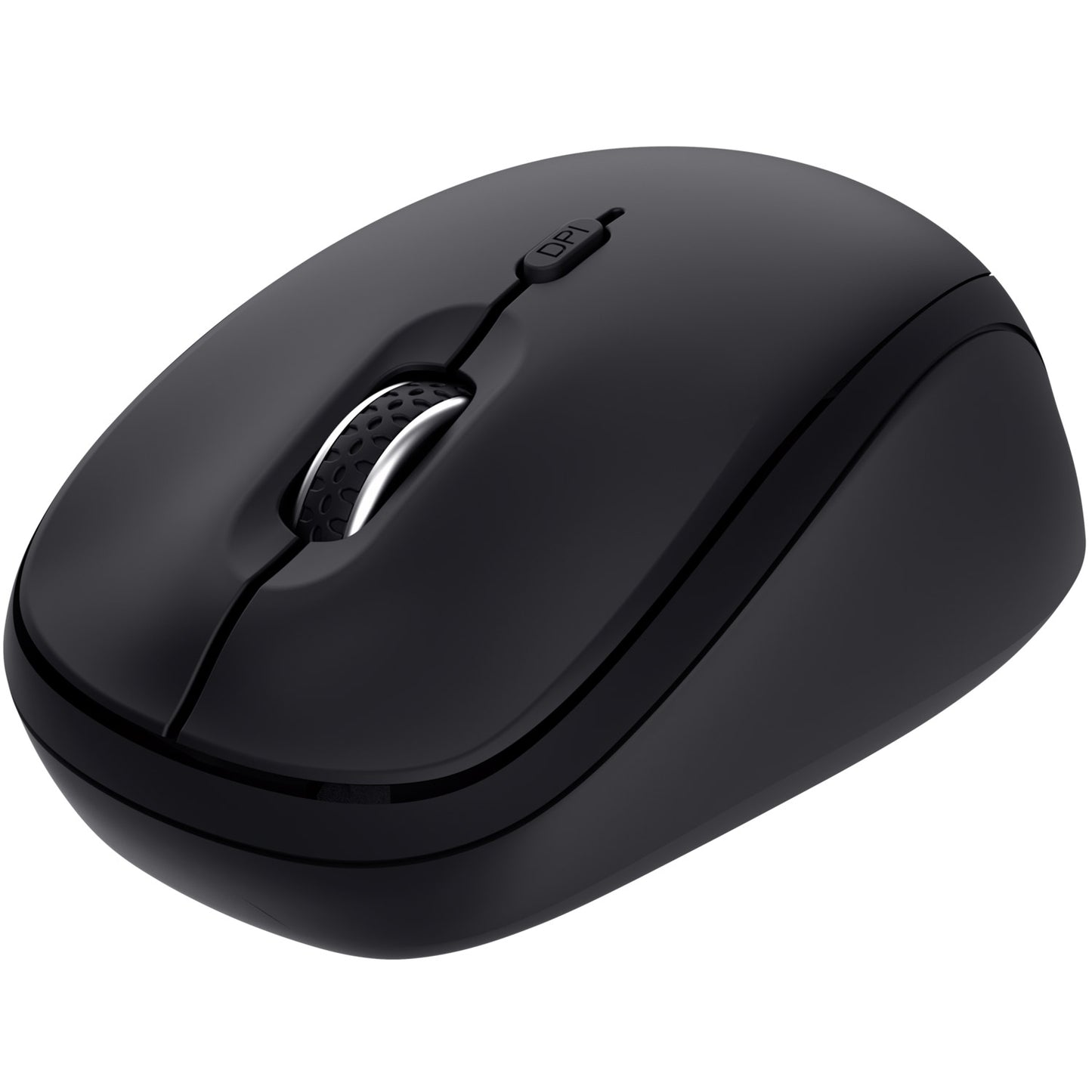 Yvi+ Wireless mouse Bluetooth / 2.4 GHz Black