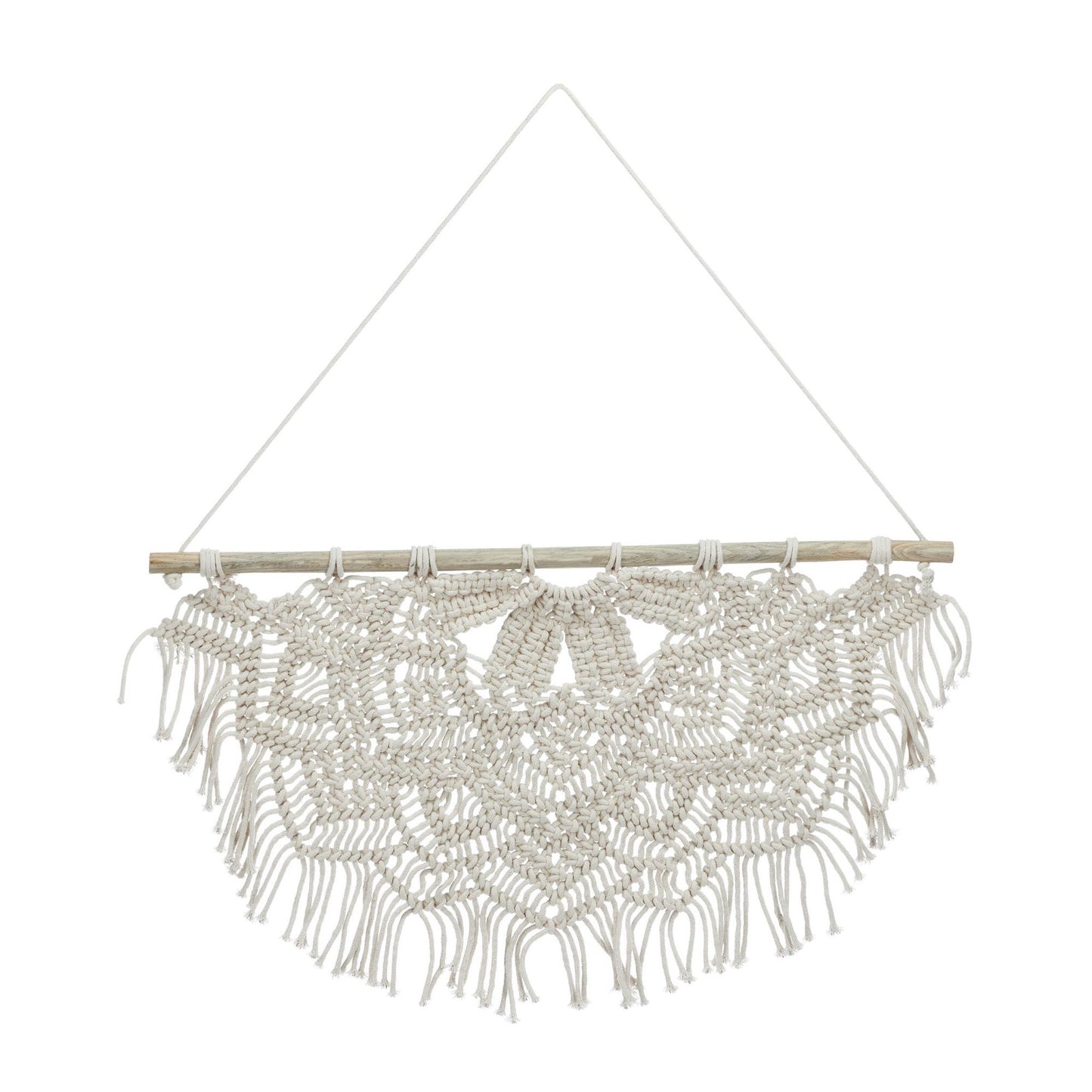 Zig-Zag Macramé Wall Hanging