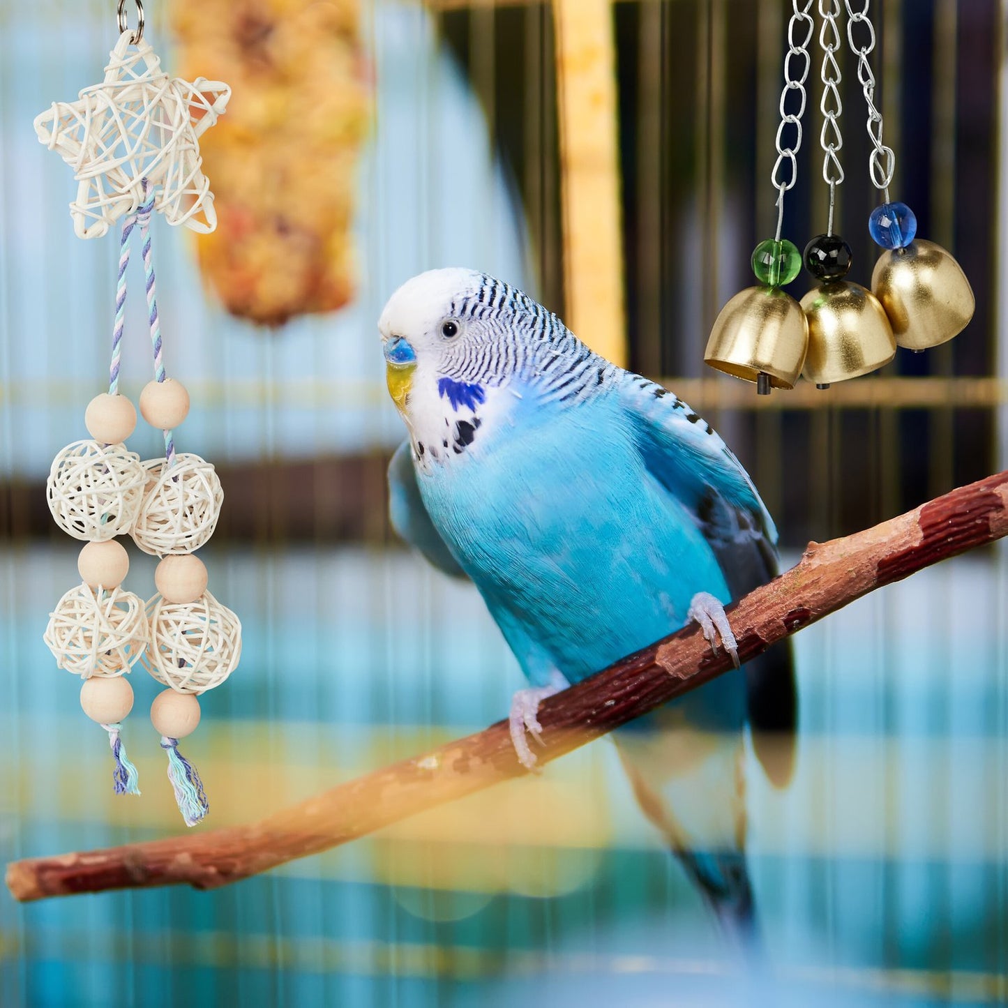 bird toy in 7 parts