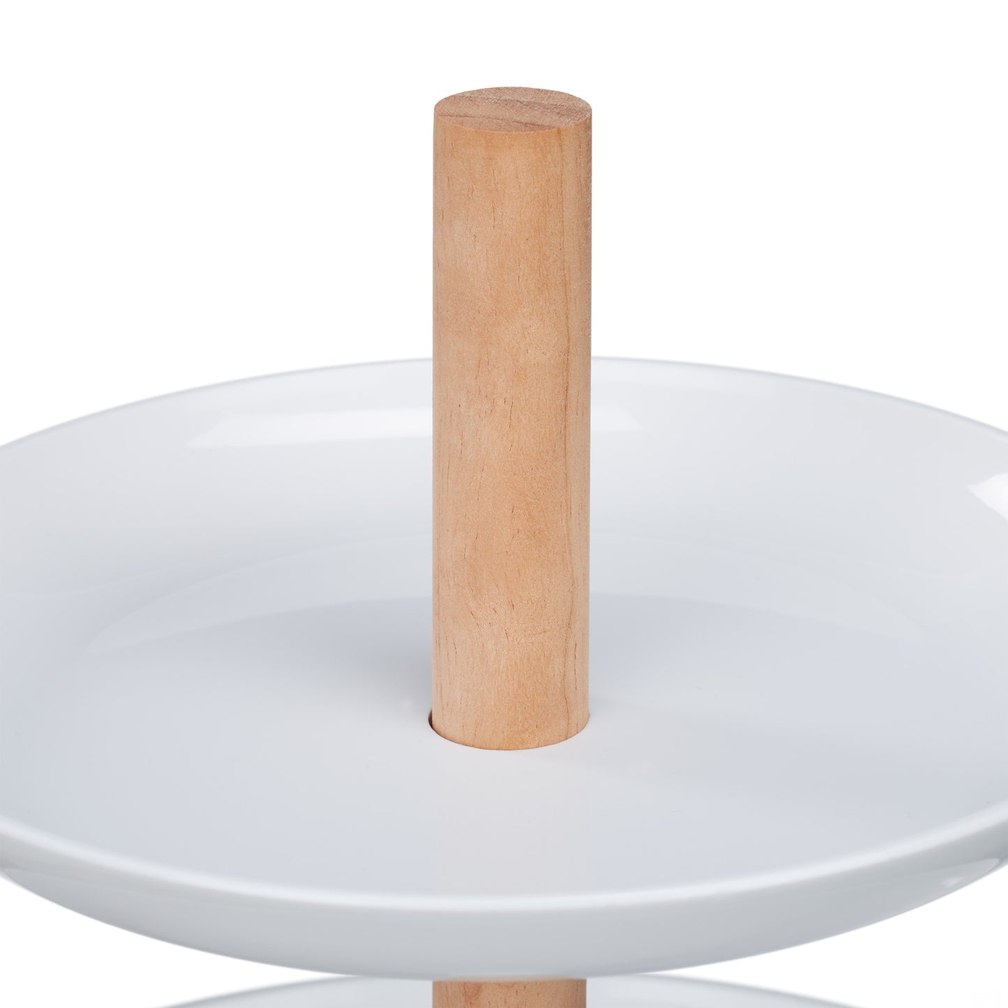 etagere in two floors Plastic and wood