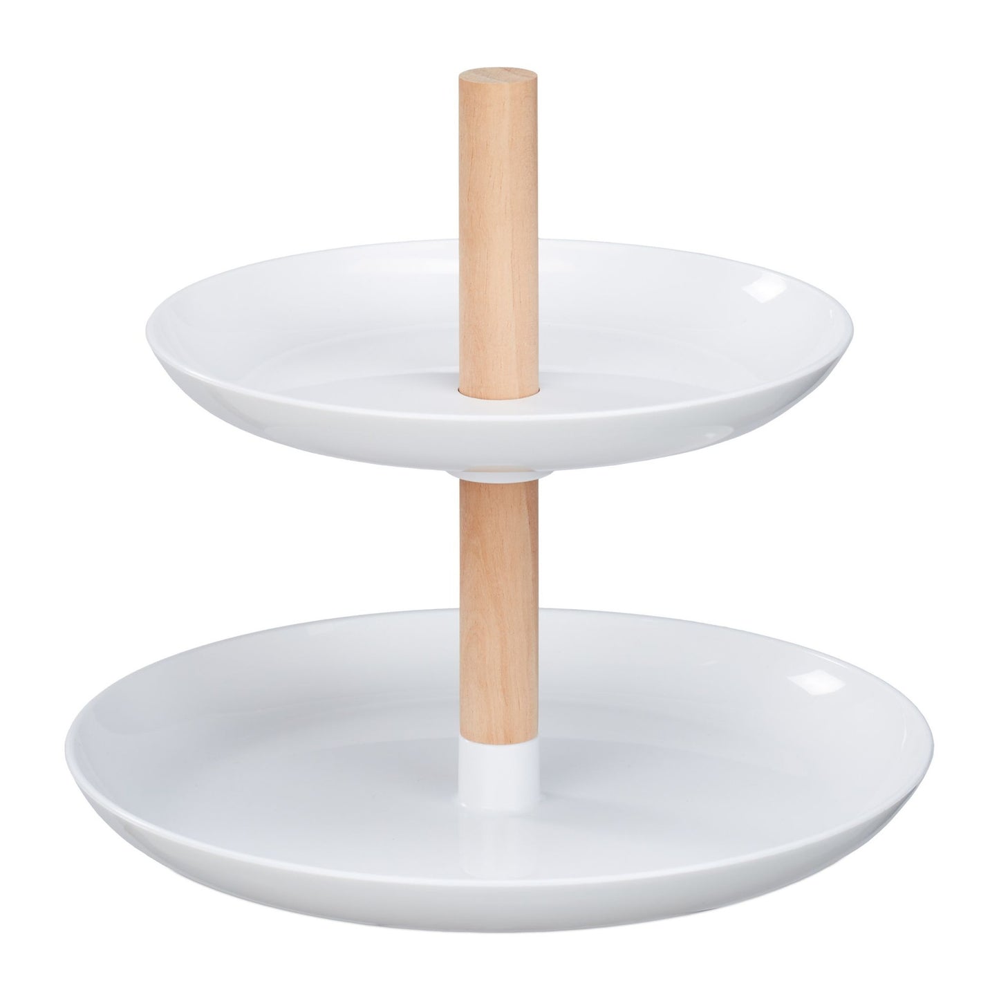 etagere in two floors Plastic and wood