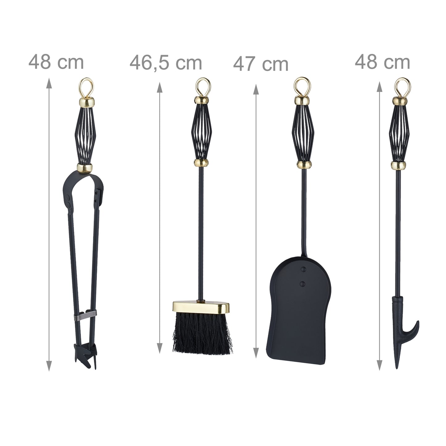 fireplace set in 5 parts