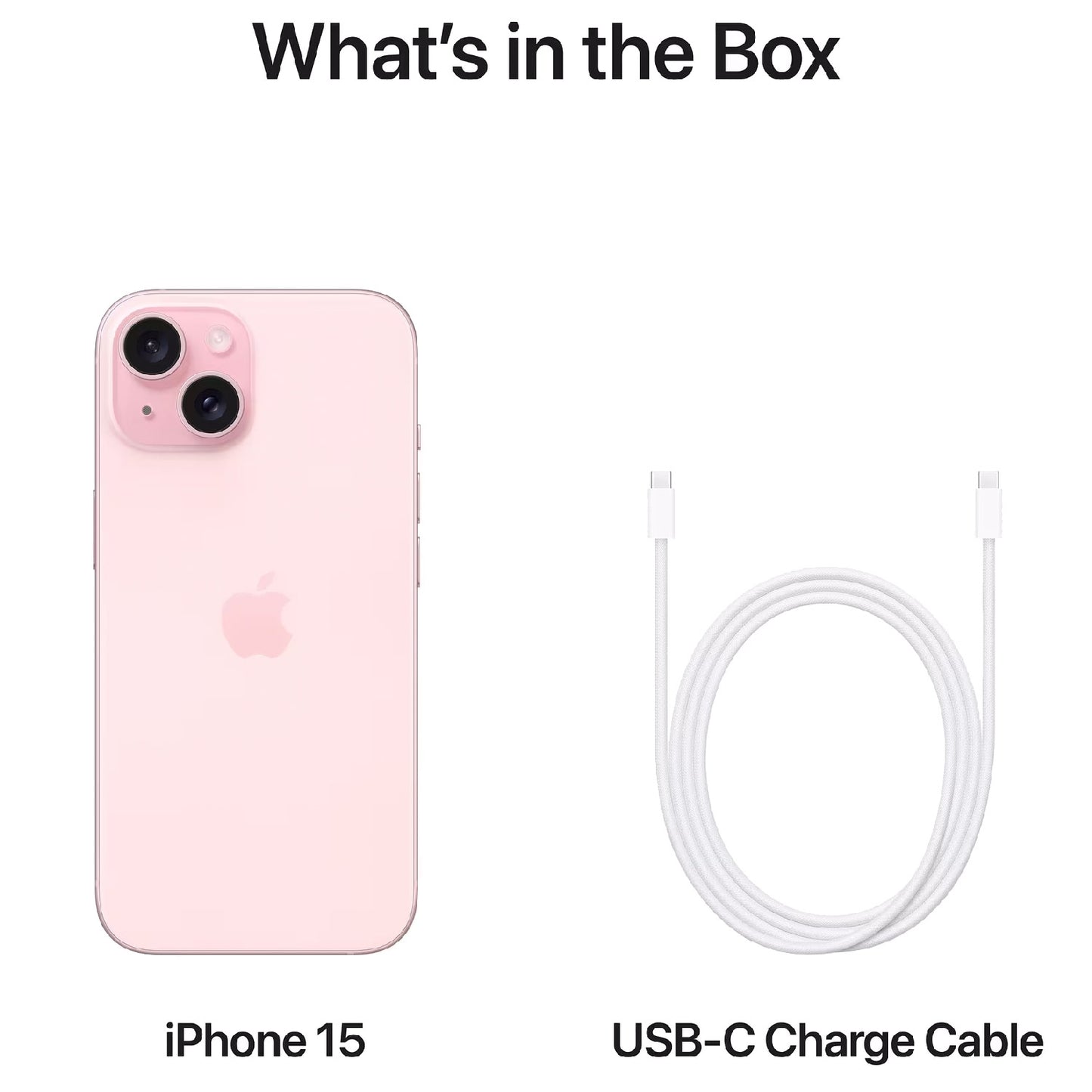 iPhone 15, 128GB, Pink, 48MP Camera, USB-C