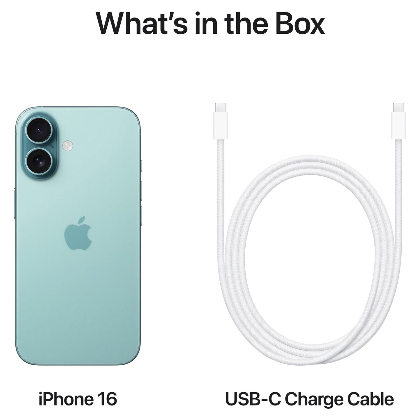 iPhone 16, 256GB, Teal – 6.1"" Super Retina Display