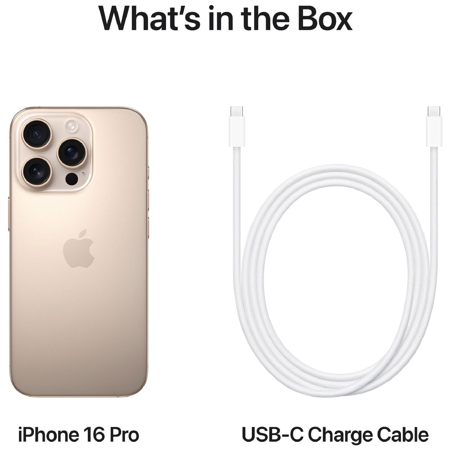 iPhone 16 Pro, 256GB, Desert Titanium, 6.3"" OLED